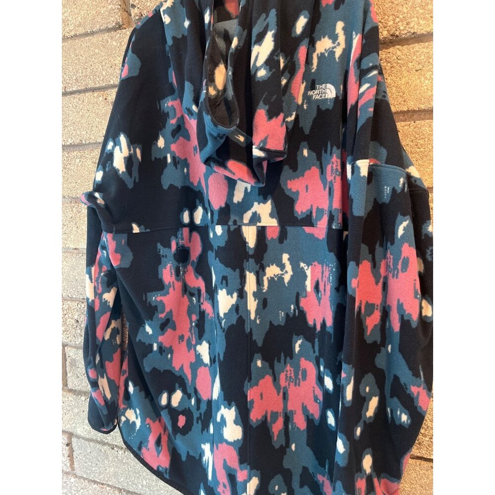 The North Face Womens Fleece Pullover Hoodie Multicolor Size M - Picture 2 of 12